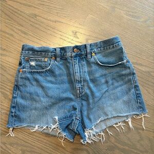 Madewell relaxed denim shorts women’s size 28